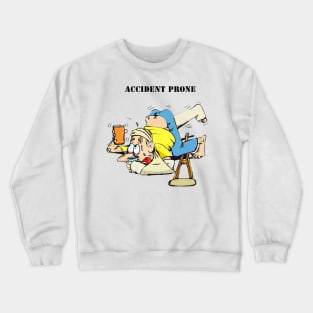 Accident Prone Mug  1 Crewneck Sweatshirt